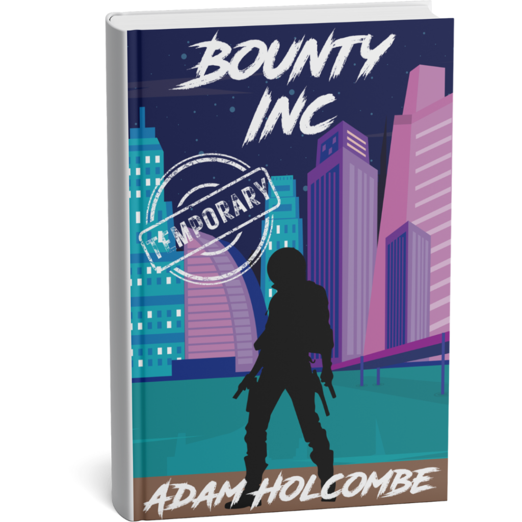 3D Mock up of the Bounty Inc Temporary Cover